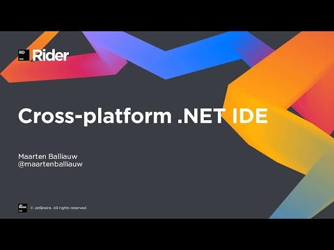 Rider IDE overview