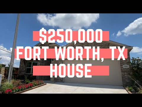 What does a $250k House Look Like in Fort Worth, TX? Video