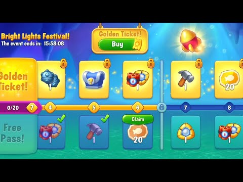 @Fishdom Level 9989, Bright Lights Festival Level 6