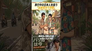バリ島旅行中の日本人を狙う「お金見せて詐欺」に注意して。