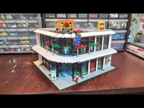 Lego Bike shop and clothing store