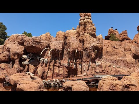 Disneyland | Big Thunder Mountain Railroad | 4K | Last Row POV | August 2022