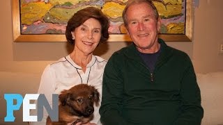 George W. Bush’s New Rescue Pup Was A Set-Up (Of The Best Kind!) | PEN | People