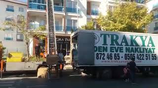 Dışarıdan Kurulabilen Mobil Eşya Taşıma asansörü ile evden eve nakliyat