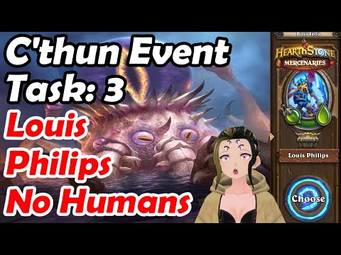 C'thun Event Task 3: We Are Dancers | Louis Philips Bounty Without Humans | Hearthstone Mercenaries