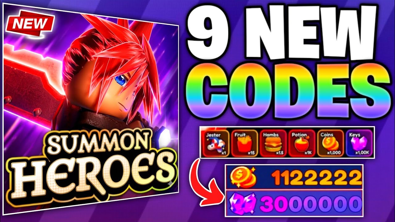 UPDATE! [CODE]⚠️ SUMMON HEROES ROBLOX CODES APRIL 2026 - SUMMON HEROES CODES