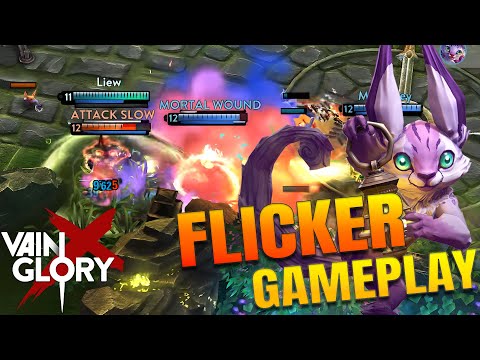 SO MUCH FUN!!! | FLICKER SUPPORT | Vainglory 2025 3v3 Gameplay