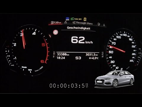 2020 Audi A4 B9 30 TDI (136 HP) | 0-100 km/h acceleration