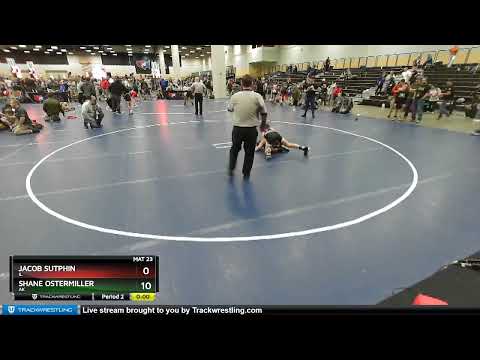 98 Lbs Cons. Round 5 - Jacob Sutphin, IL Vs Shane Ostermiller, AK Ec53