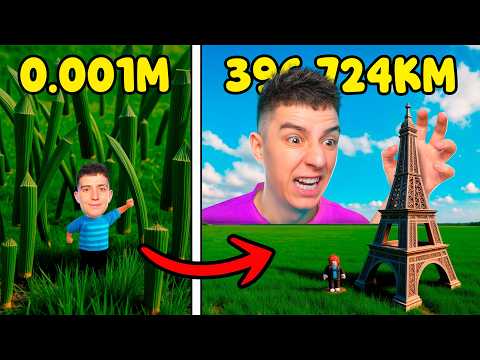 ДОСТИГ МАКСИМАЛЬНОГО РАЗМЕРА В РОБЛОКС! ЗАДОНАТИЛ 10 000 РОБУКСОВ!