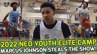 Marcus Johnson Vs Top MIDDLE SCHOOL HOOPERS! Scoop Smith, Kameron Mercer, & More At Neo Youth Camp 🔥