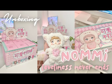 aesthetic unboxing NOMMI loveliness never ends plush blind box 🎀✨ asmr | Unboxing Series ʚ♡ɞ
