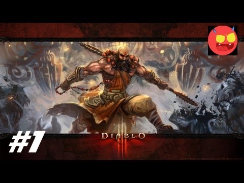 Diablo 3 - Monk Playthrough Part 1 With Raging (No Commentary)