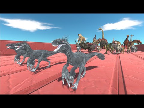 Race to eat Excavaraptors - Animal Revolt Battle Simulator