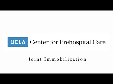 EMT Joint Immobilization