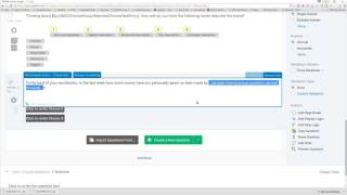 Introduction to Making a Qualtrics Survey - (*OUTDATED*, see Descripti