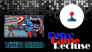Captain America & the Avengers (1991) Data East arcade ending [Retro Gaming]