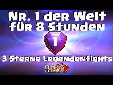 [409] Nr.1 der Welt für 8 Stunden | 3 Sterne Legendenfights | Clash of Clans Deutsch COC