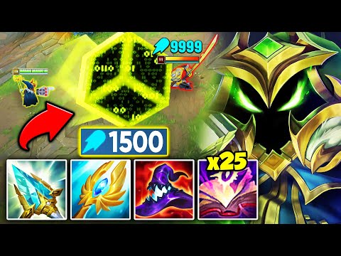 VEIGAR BUT I HAVE 1500 AP AT 25 MINUTES! (HOW IS THIS EVEN POSSIBLE?)