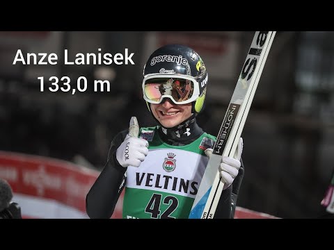 Anze Lanisek 133,0 m (13.02.2021). PŚ Zakopane 2021