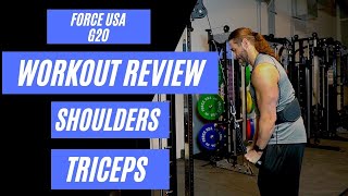 Force USA G20 Workout Review - Shoulders and Triceps