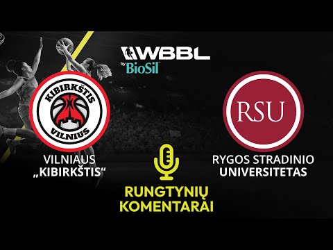 BioSil WBBL interview: Kibirkstis Vilnius v Riga Stradins University
