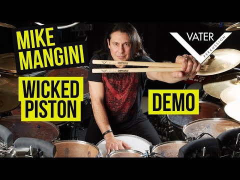 Vater Drumsticks - Mike Mangini Wicked Piston Demo