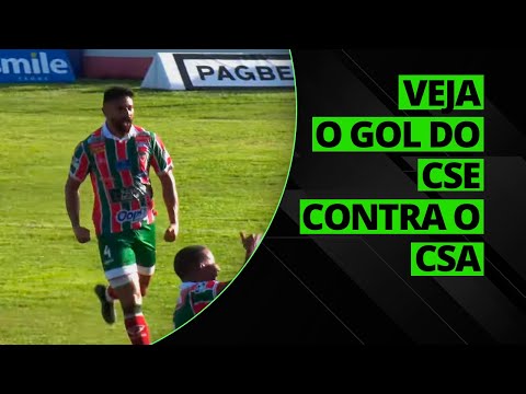 Veja aqui o gol do CSE contra o CSA - Campeonato Alagoano - 14/01/2023