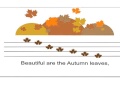 Autumn Leaves are Falling