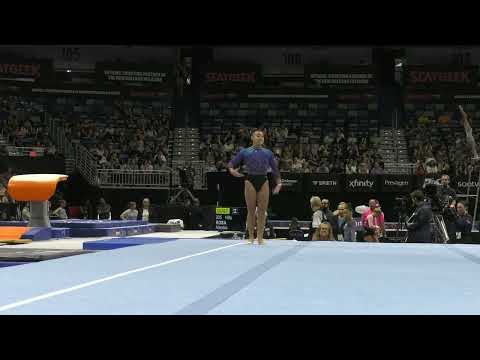 Leanne Wong  - Floor Exercise -  2025 Xfinity U.S. Championships -  Senior Women Day 1