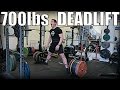 700lbs Deadlift Attempt