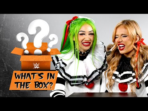 WWE Stars Do A Spooky ‘What’s In The Box?’, Julia Hart On Hey! (EW), Isiah Kassidy Vlog | Fight Size