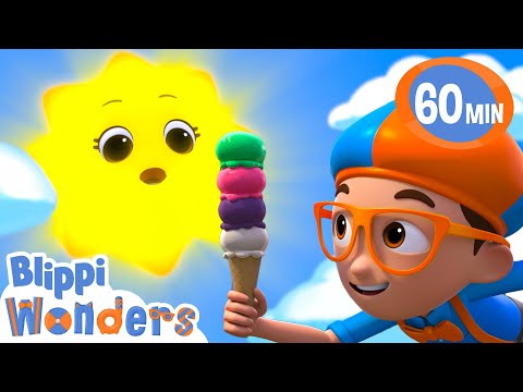 Let's Have Fun in the Sun ! | Blippi Wonders Educational Videos for Kids