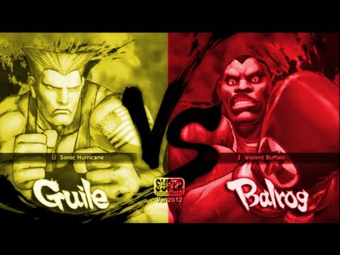 DueApollo134 [Guile] Vs MoffuMoffu [Balrog] SSF4 Arcade Edition 2012 720 HD