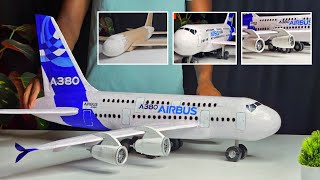 How to Make Airbus A380 Aeroplane Model with Cardboard | Part -1| Diy Airbus A380 From Cardboard#diy
