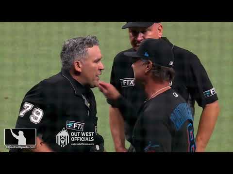 Ejections 183-184 - Manny Gonzalez Ejects Marlins 3B Eddy Alvarez & skipper Don Mattingly