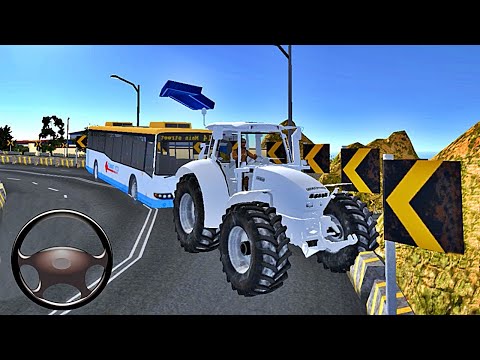 Offroad Towing Chained Tractor Bus 2019 - Rescue Crashed Vehicles - Android Gameplay