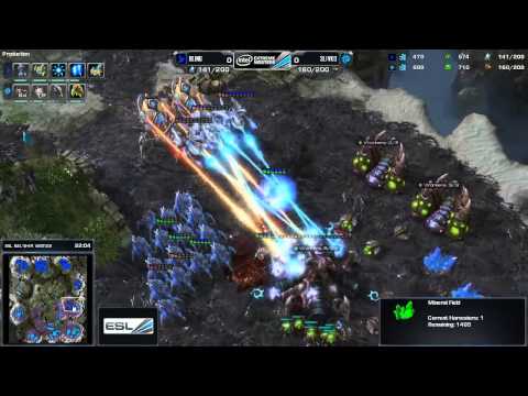 BlinG vs sLivko Game 1 - European Qualifier - IEM Shanghai - Starcraft 2