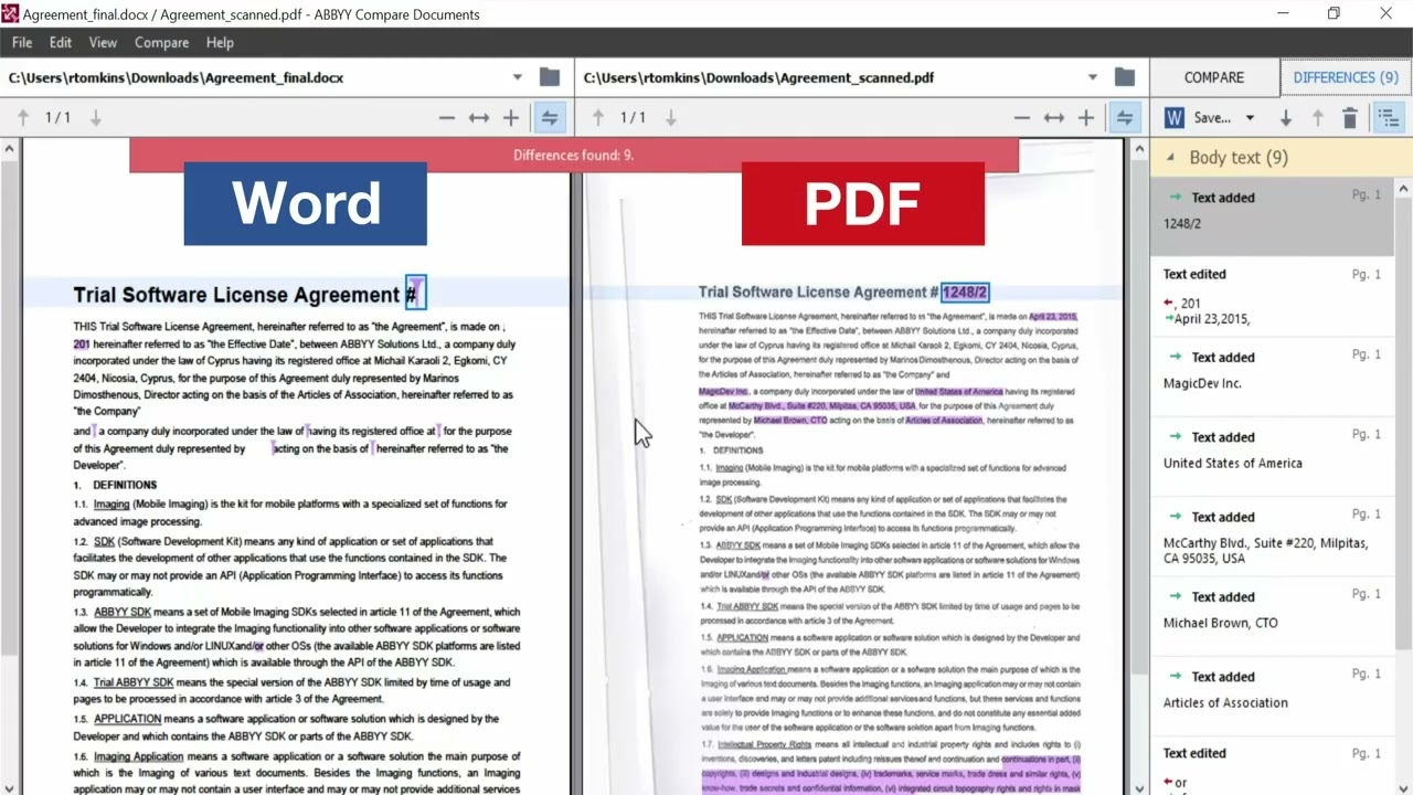 ABBYY FineReader PDF Corp. Subs., 5-25 User, 1yr, Concurrent