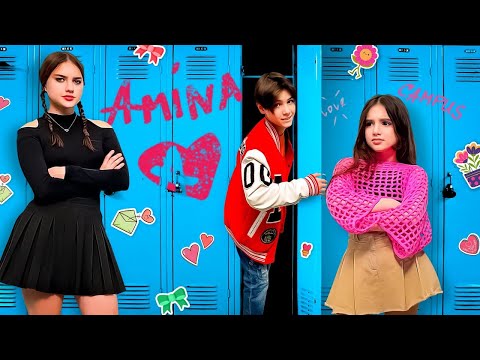 Does AMINA have a secret admirer? 😱What secret is the new kid at school hiding? | KiKiDo Italian
