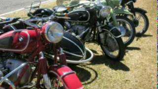 preview picture of video 'motos antiguas costar rica NSU Konsul supermax bmw sidecar'