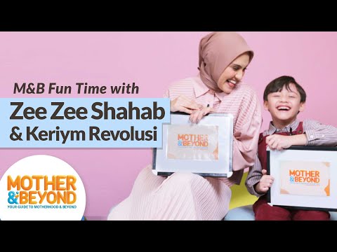 M&B Fun Time: Zee Zee Shahab Salah Tebak Warna Kesukaan Anaknya