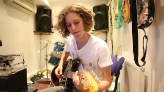 Toby improvising to Slash&#39;s Safari Inn backing track.