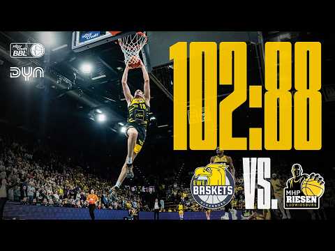 RIESEN bekommen Baskets-Offensive nicht gestoppt | Oldenburg vs. Ludwigsburg | BBL21 | Highlights