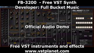 Video thumbnail for Free VST/AU - FB-3200 - vstplanet.com by Plugins Collection