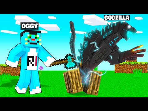 ROCK INDIAN GAMER - Minecraft But Oggy Mining Blocks Spawn Mobs With Jack | Rock Indian Gamer |