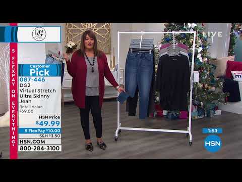 DG2 by Diane Gilman Virtual Stretch Ultra Skinny Jean   ...