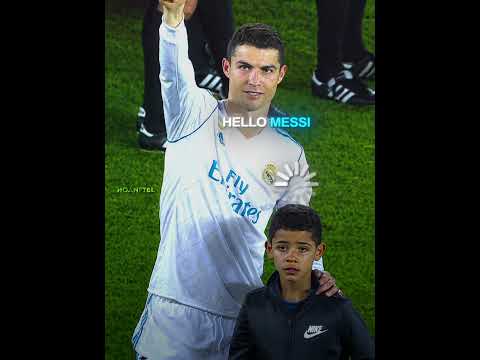 Messi Meets Ronaldo And His Son ❤️‍🩹😅
