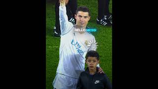 Messi Meets Ronaldo And His Son ❤️‍🩹😅