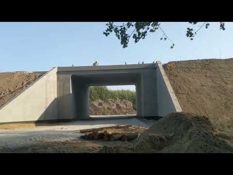 Projektowany wiadukt WD 2 km 4+592,50